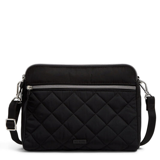 TRIPLE COMPARTMENT CROSSBODY