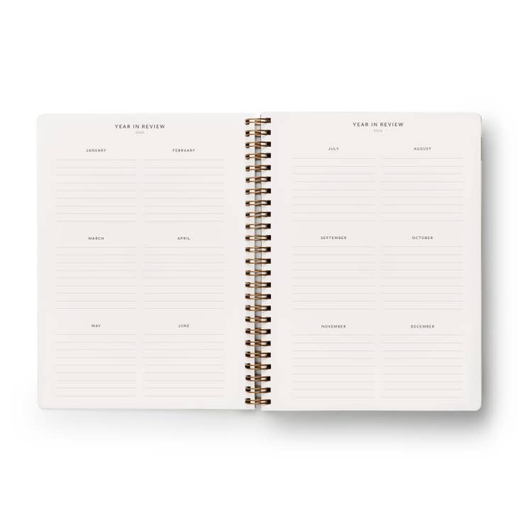 2024 FLORES 12-MONTH SOFTCOVER SPIRAL PLANNER