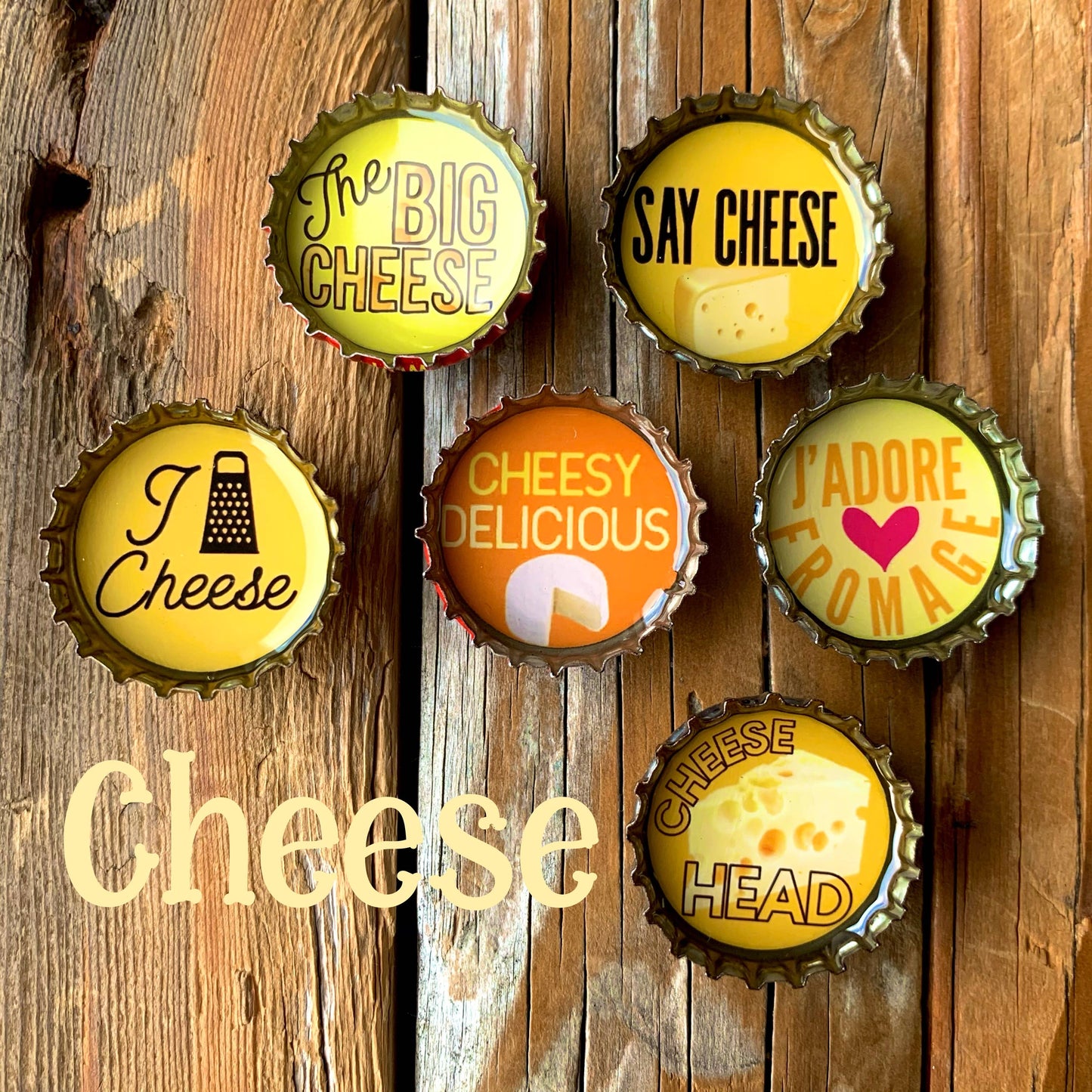 CHEESE MAGNET SET