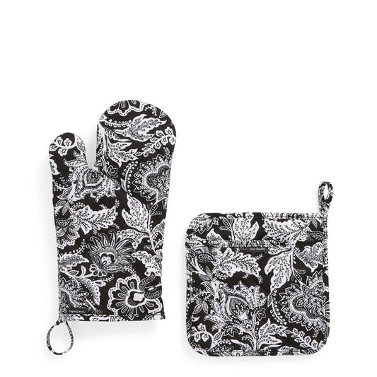 POT HOLDER & OVEN MITT SET