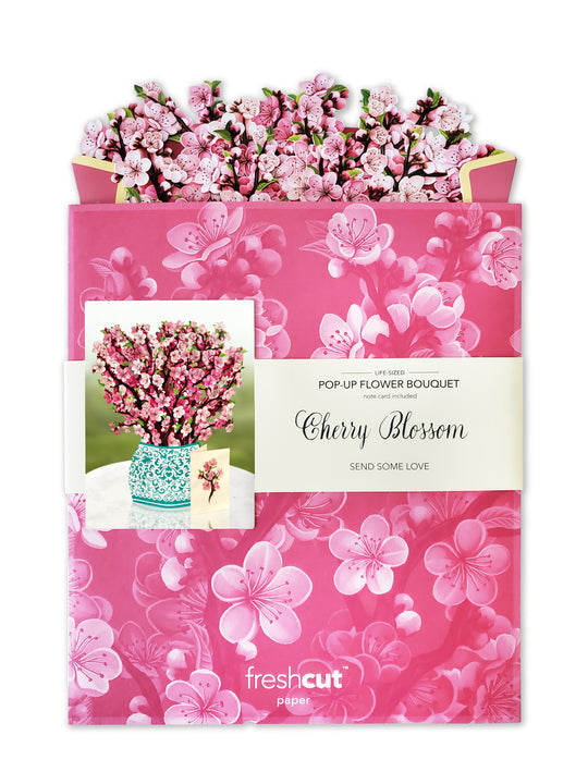 CHERRY BLOSSOM POP-UP FLOWER BOUQUET