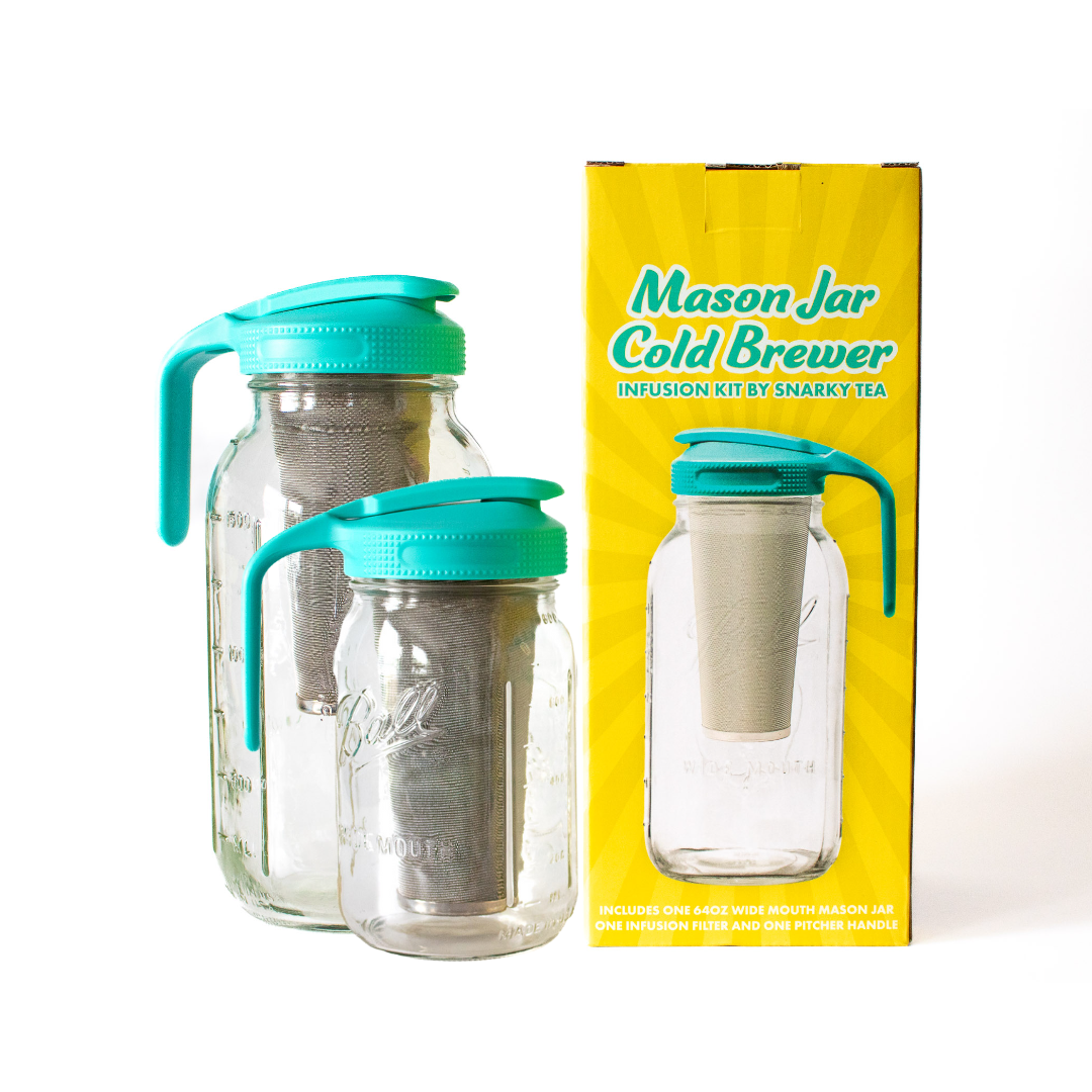 Mason Jar Cold Brewing Kit: 64 oz