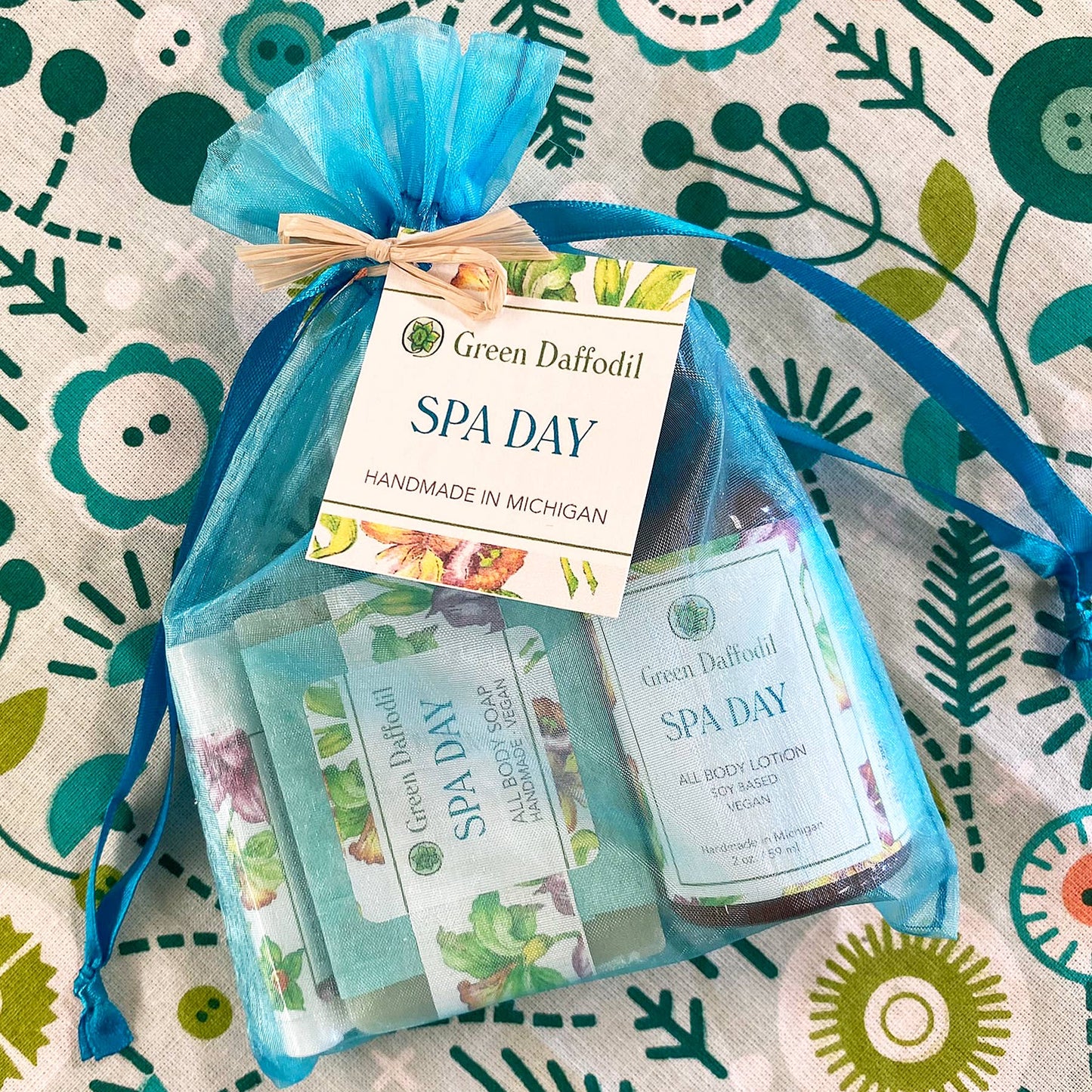 Spa Day Organdy Quartet Gift Set