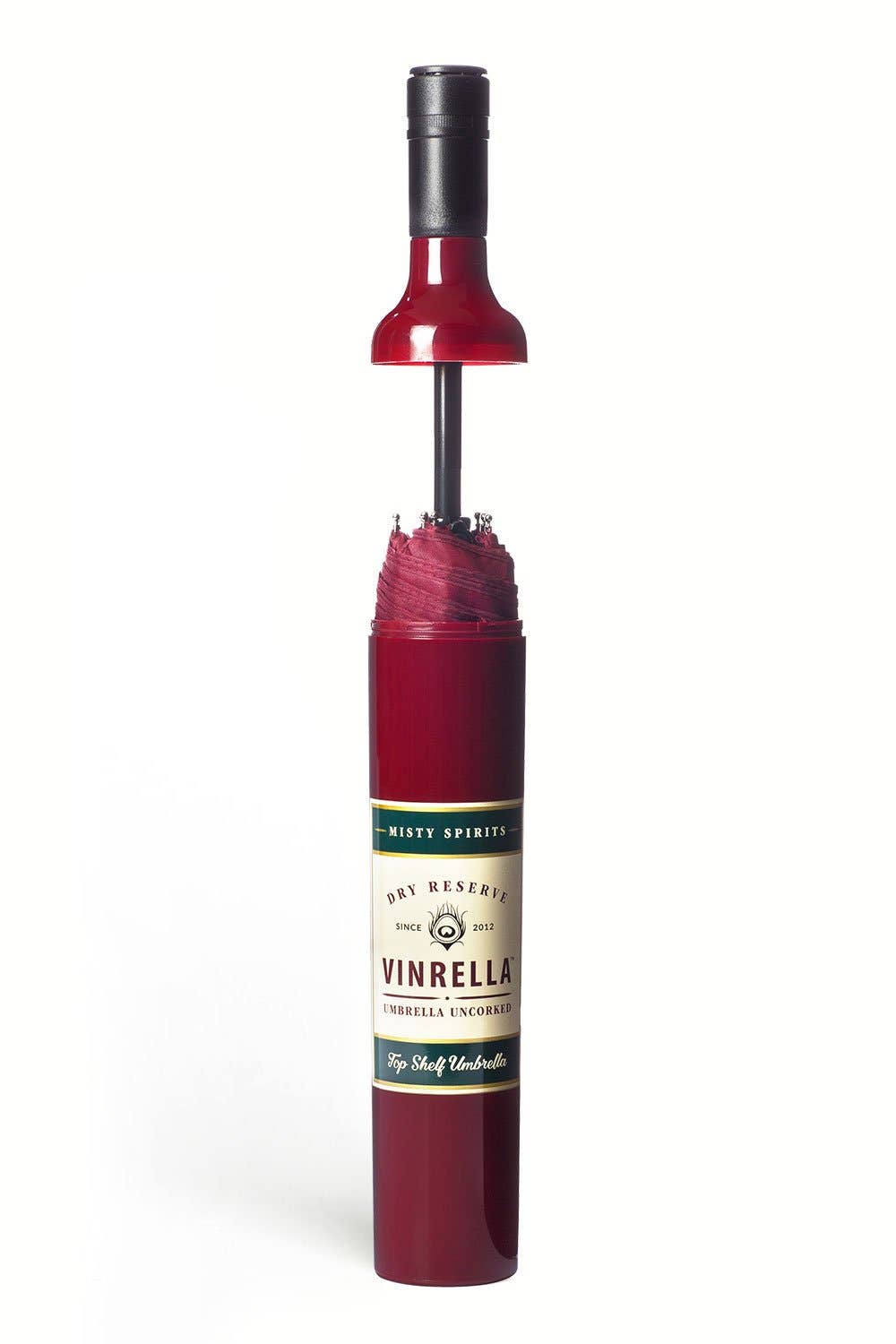 Burgundy Wine Bottle Umbrella