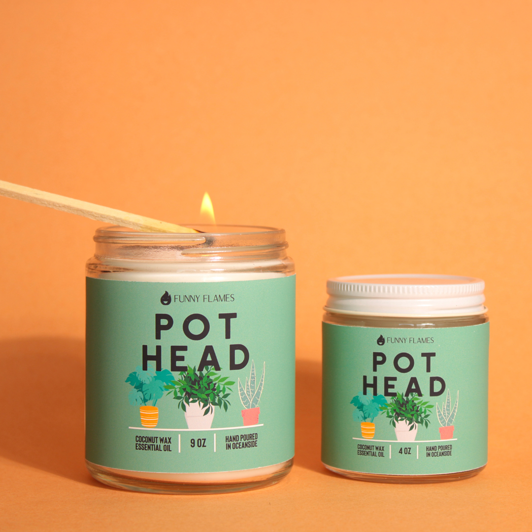 Pot Head 4oz Candle