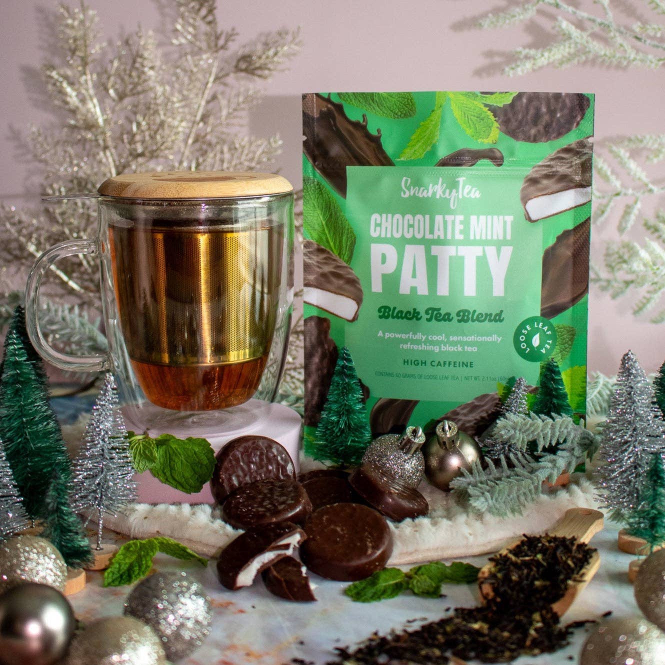 Chocolate Mint Patty - Black Tea Blend