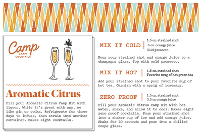 Camp Craft Cocktails - Aromatic Citrus