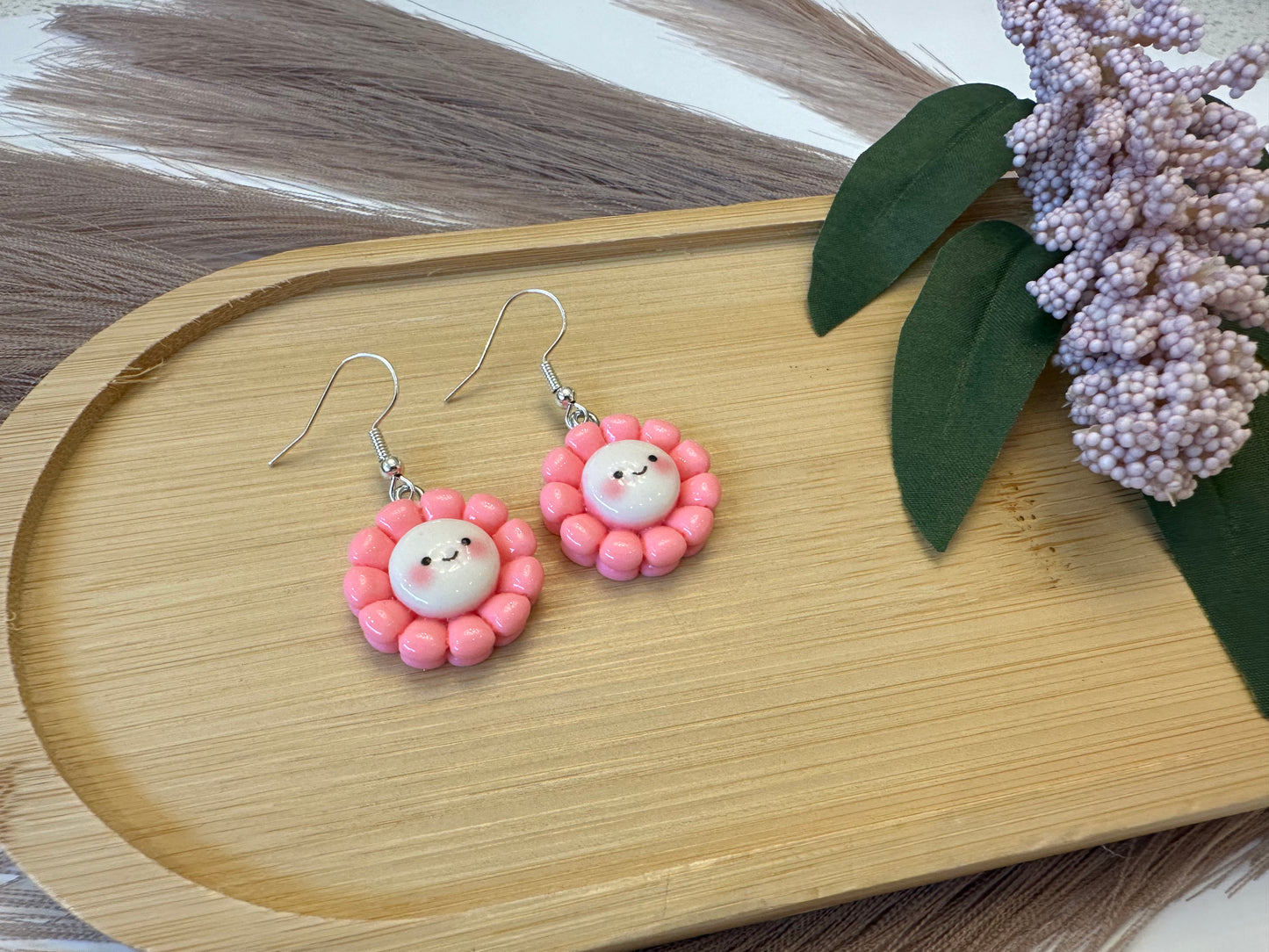 Happy Daisy Dangly Earrings