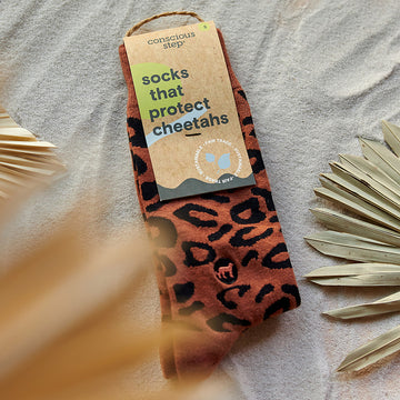 SOCKS THAT PROTECT CHEETAHS