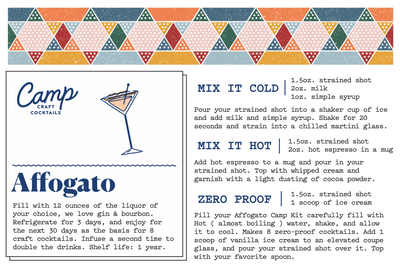 Camp Craft Cocktails - Affogato