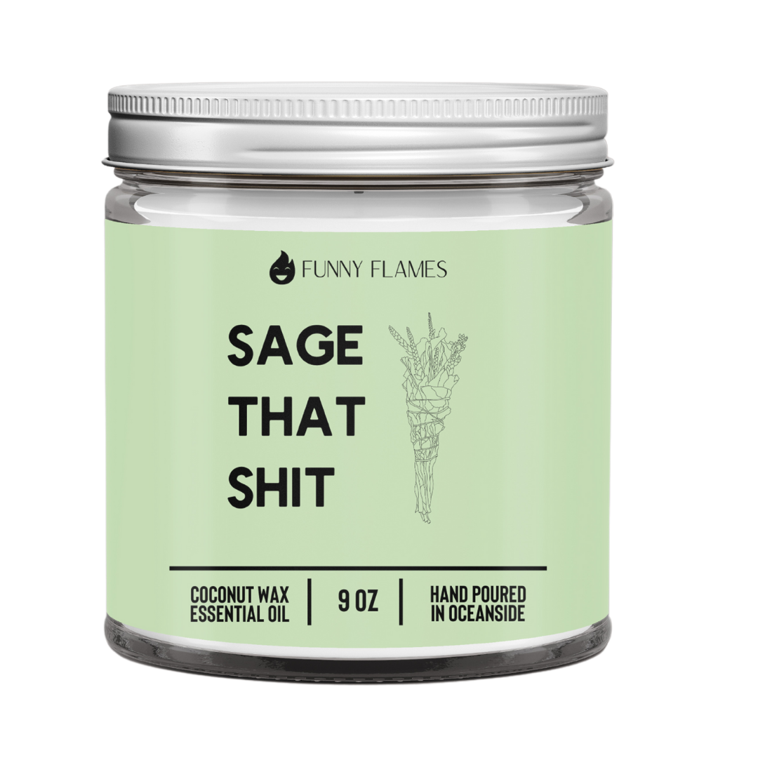 Sage That Shit - Zen Relax Candle: 4 oz