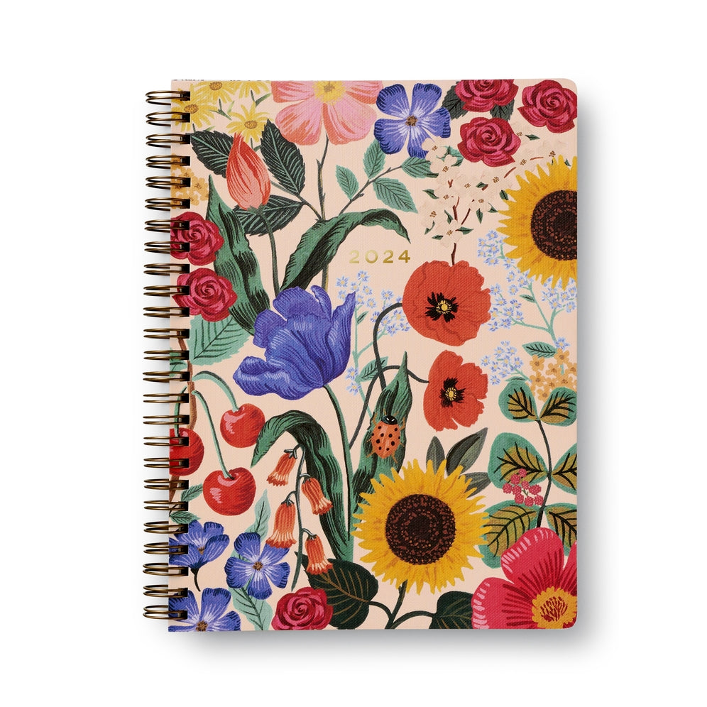 2024 BLOSSOM 12-MONTH SOFTCOVER SPIRAL PLANNER