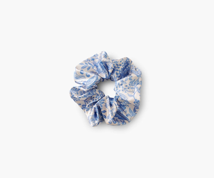 PEACOCK SCRUNCHIE SET OF 3