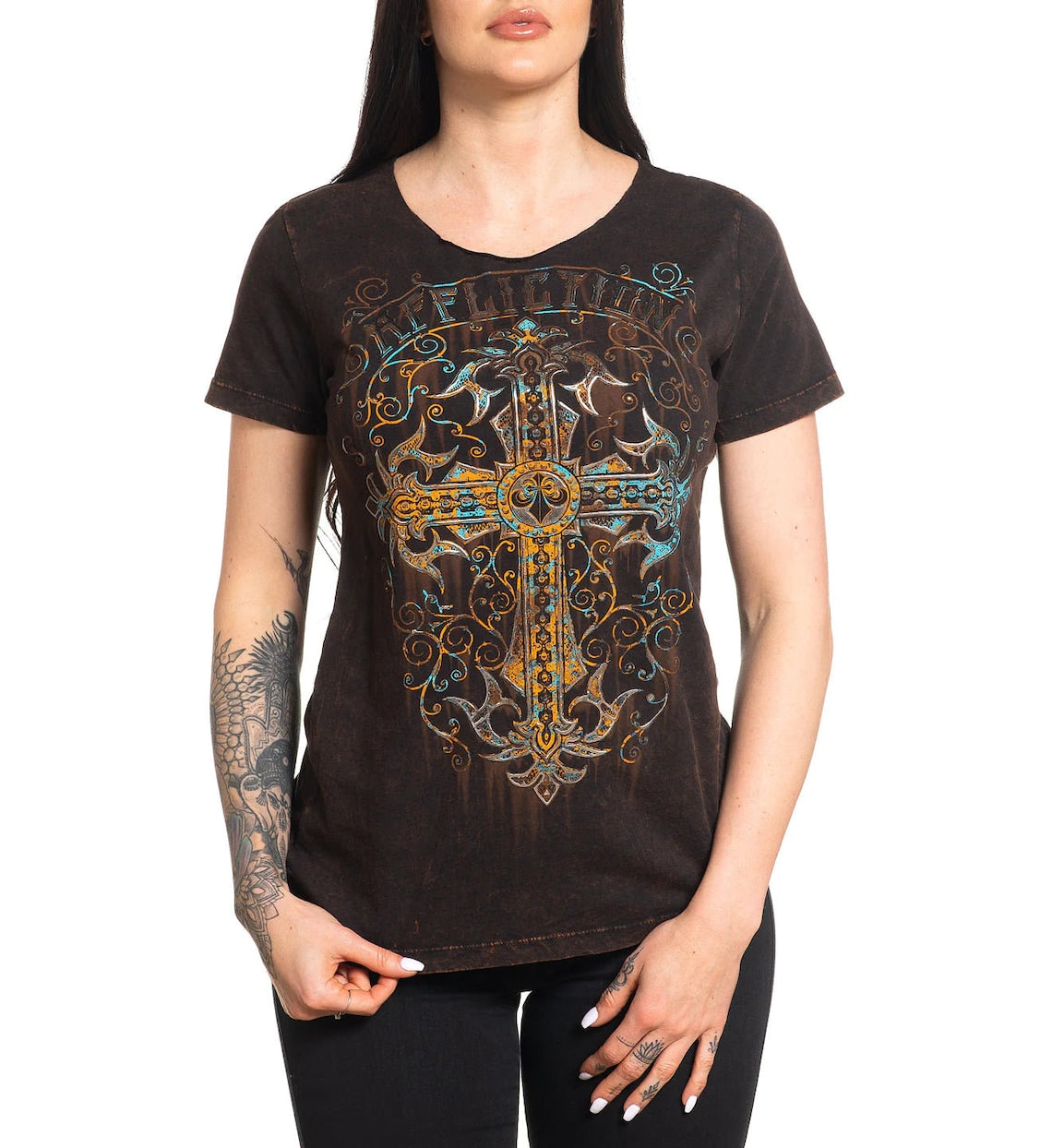 SANCTUARY RUST SHORT SLEEVE TEE