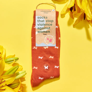 SOCKS THAT STOP VIOLENCE AGAINST WOMEN