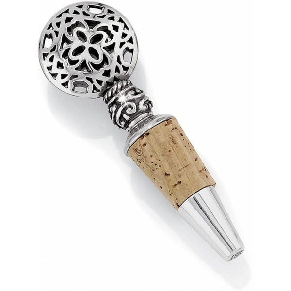SILVER ORLEANS WINE STOPPER