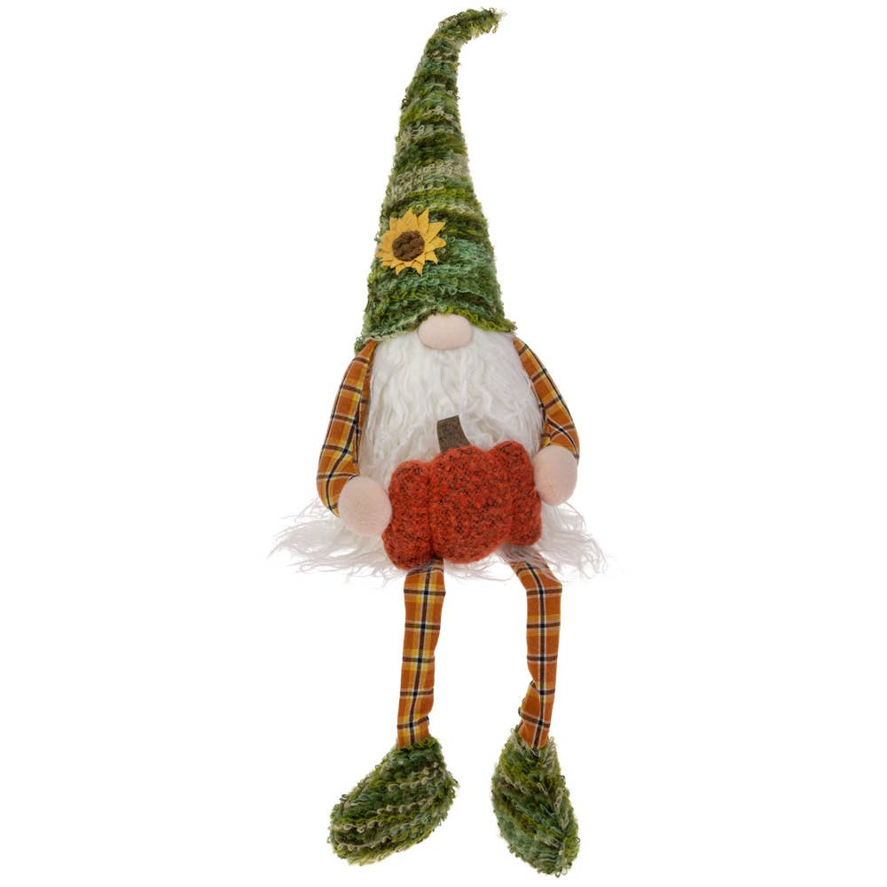 Griffin Green Hat & Pumpkin Gnome Fall