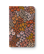 EARTH TONE FLORAL DOTTED NOTEBOOK