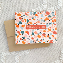 SET OF 12 TERRAZZO THANK YOU CARDS