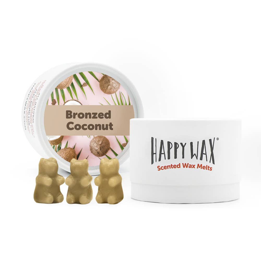 Bronzed Coconut Wax Melts - Eco Tin