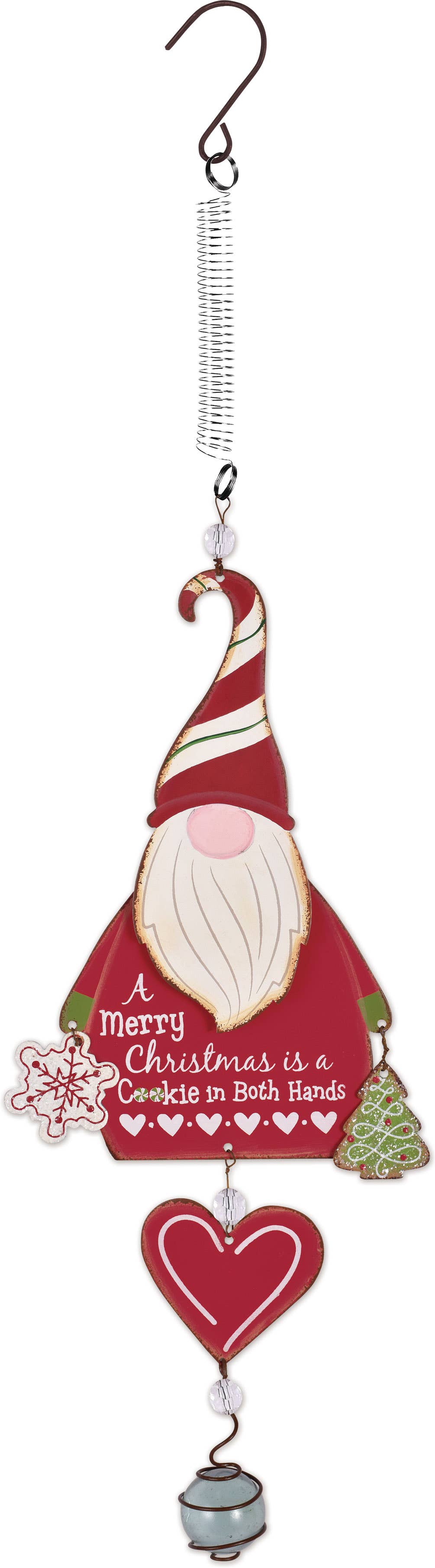 Gnome Cookie Bouncy Ornament