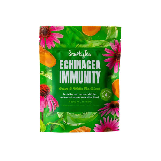 Echinacea Immunity Green & White Tea Blend: 60 Grams - Full Sized