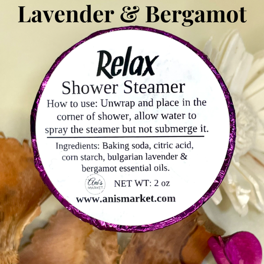 Natural Essential Oil Shower Steamers/Bombs Handmade - Relax