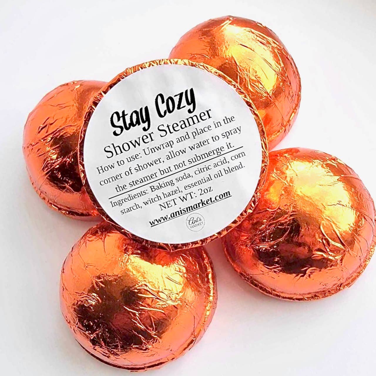 Limited Edition Steamers/Bombs - Stay Cozy (cinnamon orange)